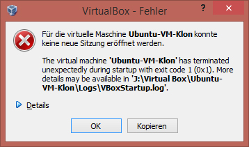 Virtualbox ubuntu