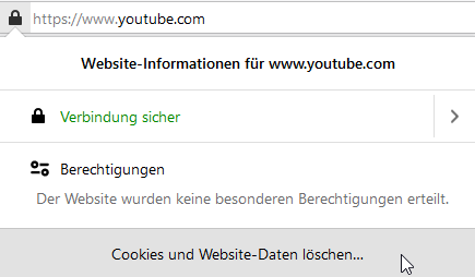 Websiteinformationen